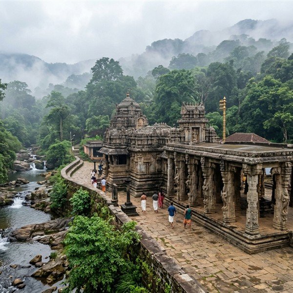 Morning serenity at Thirunelli on Instagram
